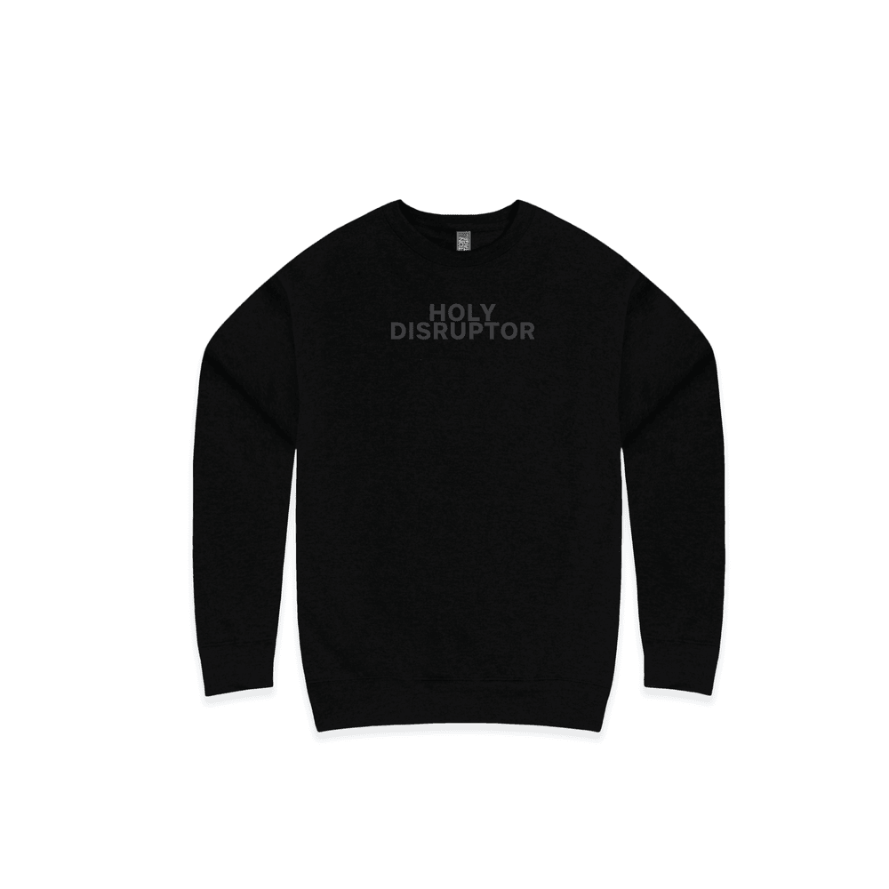 Holy Disruptor Embroidered Tonal Sweatshirt