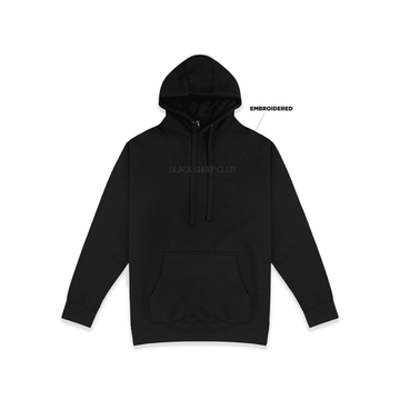 Black Sheep Club Tonal Embroidered Hoodie
